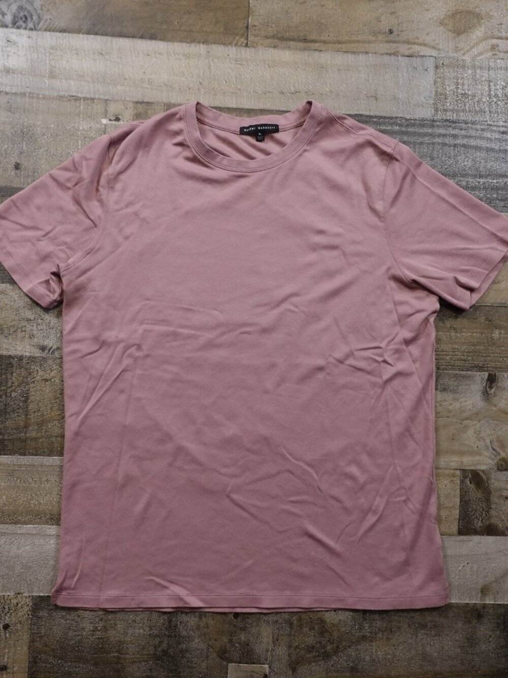 Robert Barakett The Barakett Tee Men's XL Dusty Rose Pink Pima Cotton T-Shirt